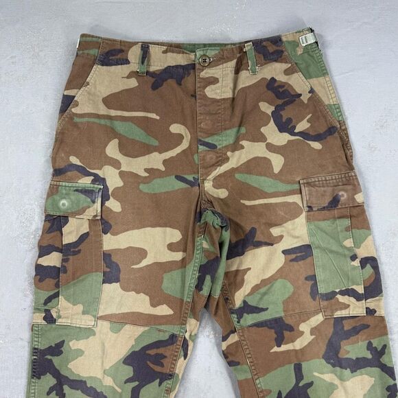Vintage 1997 U.S. Military Woodland Camo Cargo Pants Fit 34 x 31 - Picture 2 of 7